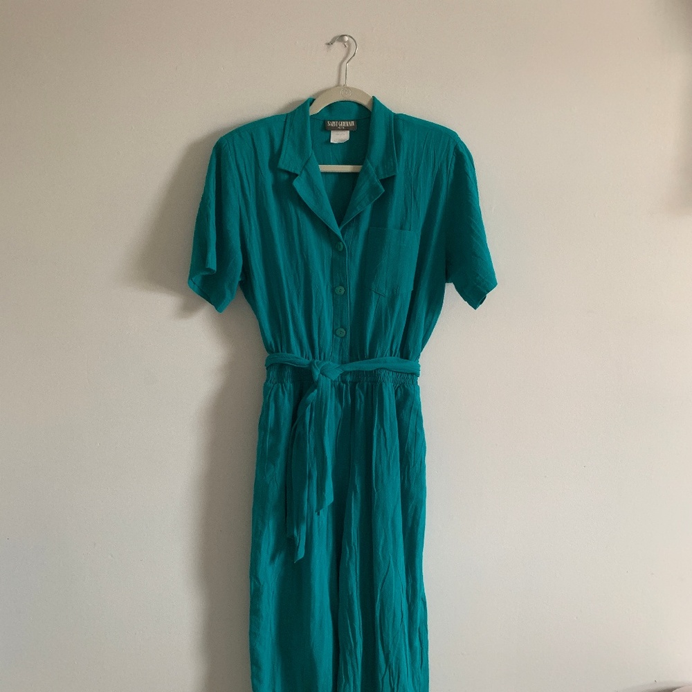 Saint Germain Turqouise jumpsuit